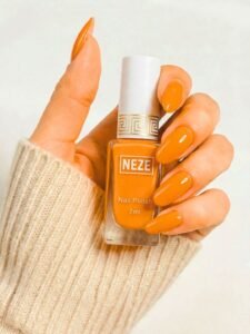 NEZE Vibrant Orange Nail Polish For Women – 7ml
